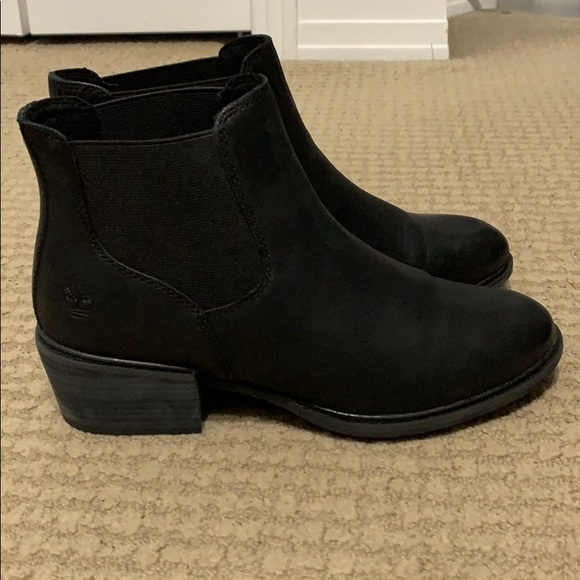 Black Timberland Boots - Picture 1 of 7